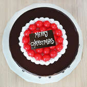 Choco Cherry Treat For Christmas Celebration - Top View