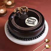 Choco Cream Karwa Chauth Cake