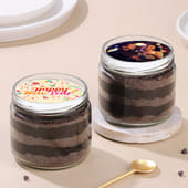 Choco Custom Ny Jar Cake