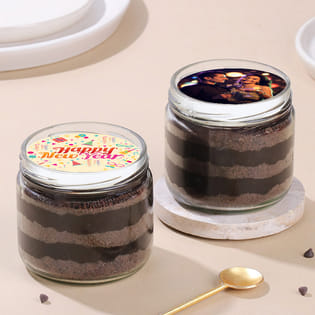 Choco Custom Ny Jar Cake
