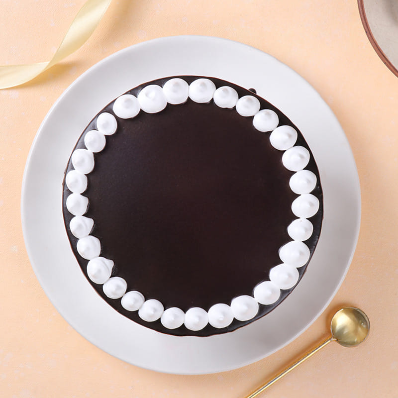 Choco Vanilla Eggless Cake