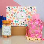 Cashews with Coconut Cookies and FlowerAura Signature Box