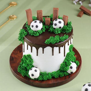 Choco Fantasy Football Cake