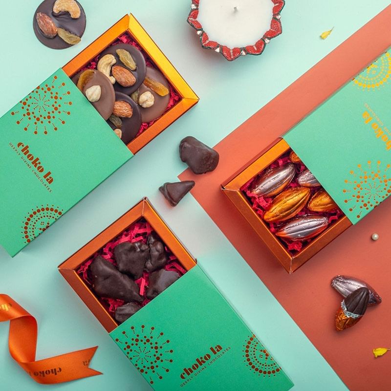  Hamper of Three Fusion Chocolates 