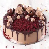 Red Velvet Choco Indulgence Cake