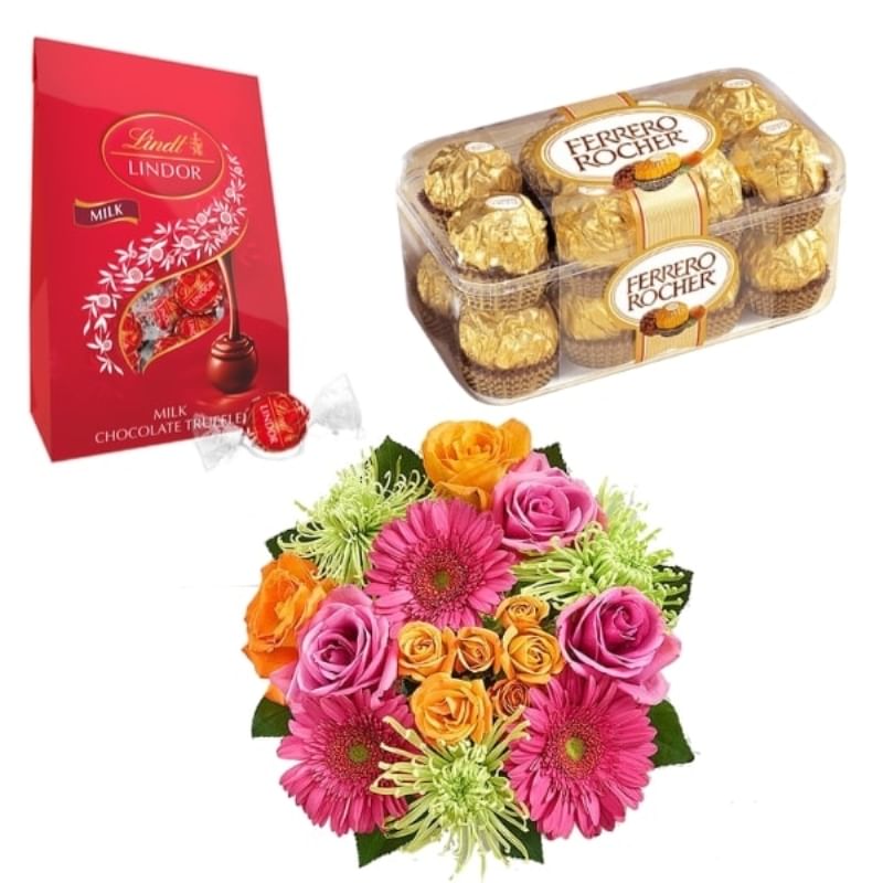 Choco Rose Bunch For Love : Valentine Gifts to Canada