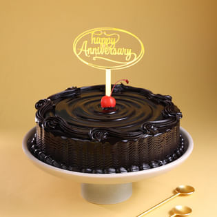 Choco Truffle Anniversary Cake
