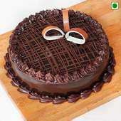 Online Eggless Chocolate Truffle Cake