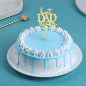 Cheerful Chocolate Cake For DAD