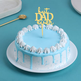 Cheerful Chocolate Cake For DAD