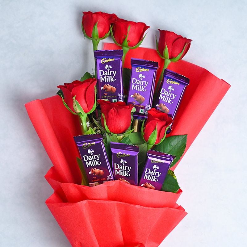 Rose Choco Bouquet