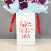 Chocolate Bouquet for Sis - Chocolate Box for Best Sister