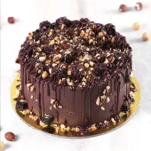 Hazelnut Choco Drizzle Cake