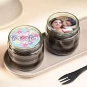 Chocolate Jar Cake Duo For Mom