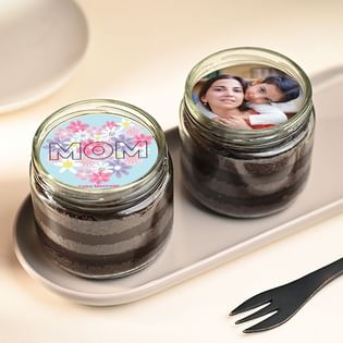 Chocolate Jar Cake Duo For Mom