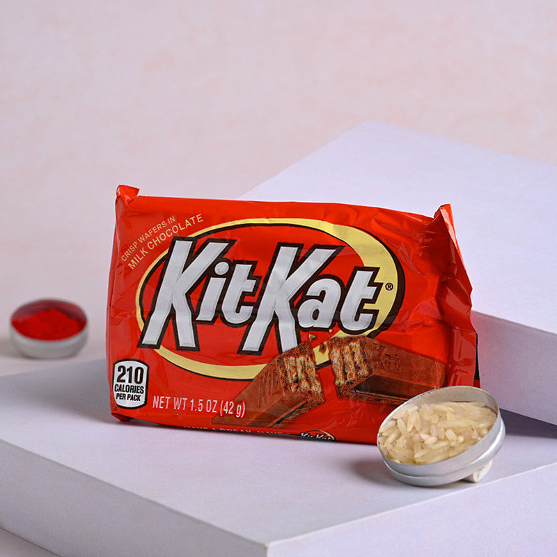 Chocolate N Beads Rakhi - Online Rakhi Gifts for Brother in USA