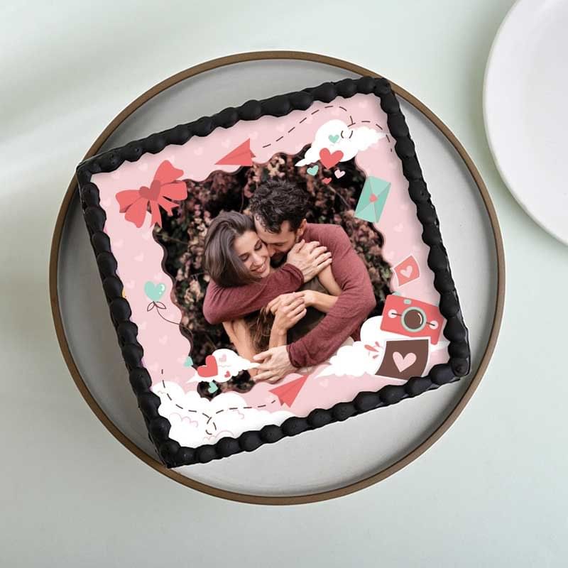 Chocolate Photo Cake