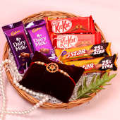 Chocolate Rakhi Basket