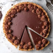 Chocolate Ganache Tart Cake