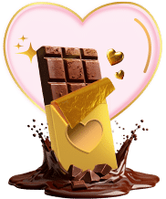 valentine's day chocolate