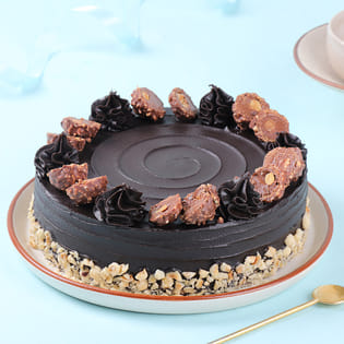Chocolatey Ferrero Rocher Cake