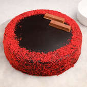 Chocolate N Kitkat Cake