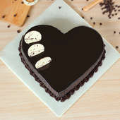 Chocolaty Pleasure Valentines Day Cake