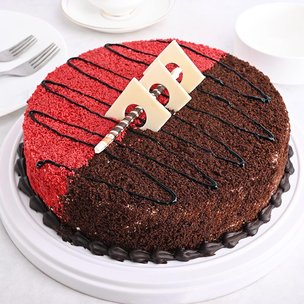  Order Chocolatey Red Velvet Cake Online