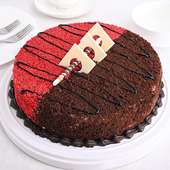 Chocolatey Red Velvet Cake, Online Cake Delivery