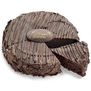Chocolaty Bday Luxury - Chocolate Brownie Cake