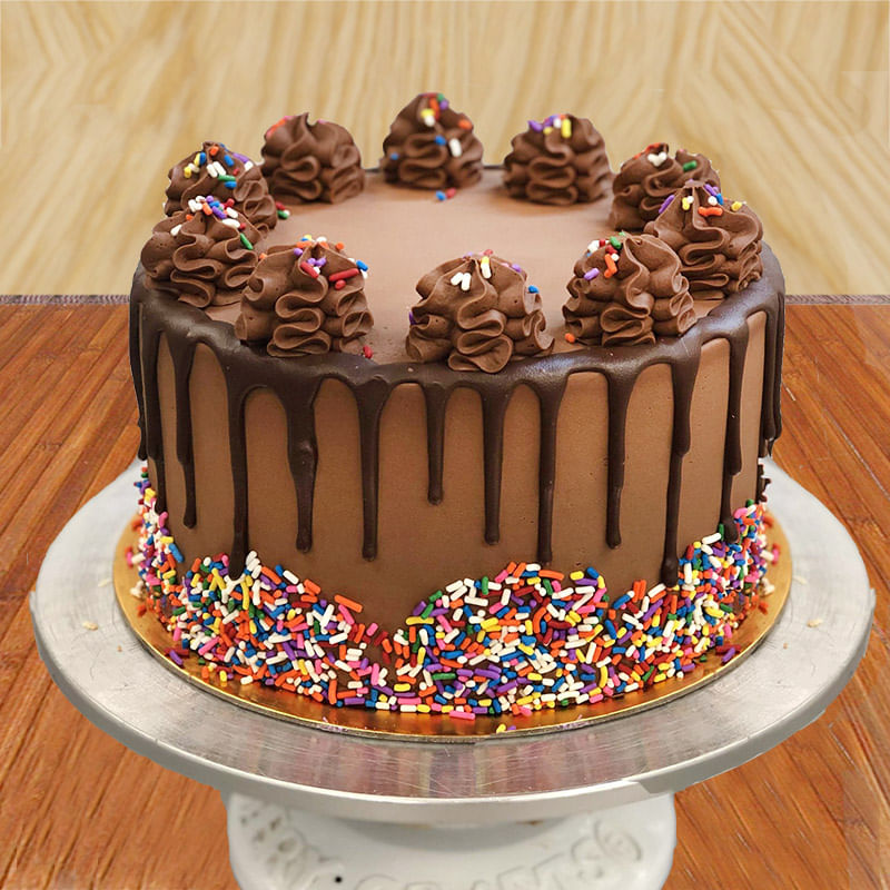 Order Chocolaty Birthday Cake Online Price Rs 1249 Floweraura