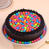 Eggless Choco Gems Cake delivery