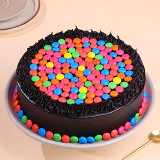 Eggless Choco Gems Cake delivery