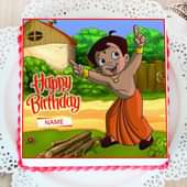 Chota Bheem Photo Cake