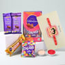 Chota Bheem Cartoon Rakhi with Chocolates Combo