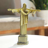 Back View Of Christ The Redeemer Idol Showpiece Gift