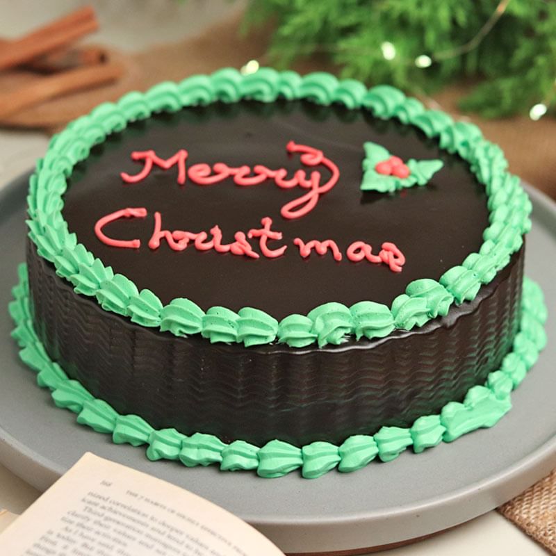 Chocolate Christmas Cake