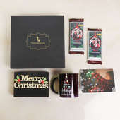 Christmas Chocolates with Mug and Notepad