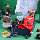 Christmas Decor N Plum Cake With Cookies