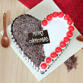 Christmas Heart Cake
