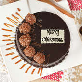 Ferrero Rocher Christmas Cake