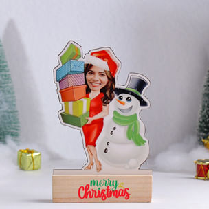 Christmas Photo Personalised Caricature