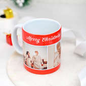 Top View of Christmas Theme Coffee Mug