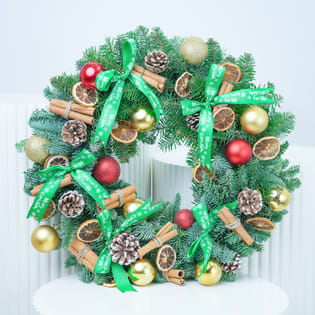 Christmas Spiced Wreath