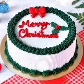 Christmas Cheer Vanilla Cake