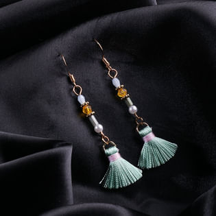 Chunky Party Tassel Earrings