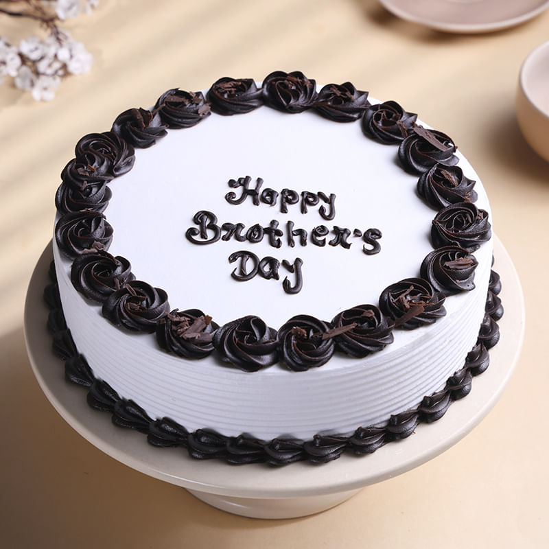 Classic Love Black Forest Brothers Day Cake