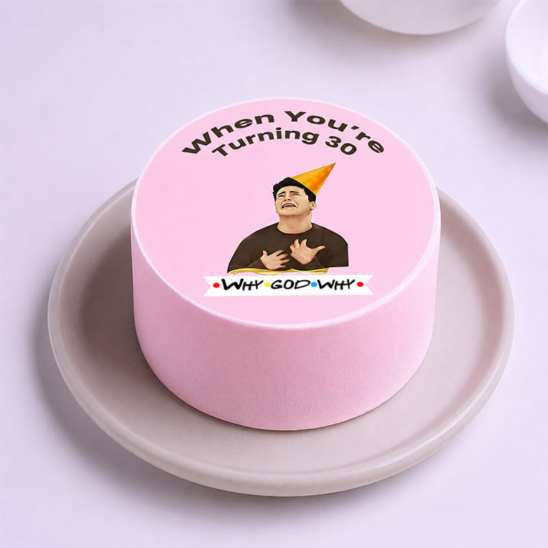 Classic Meme Birthday Bento Cake