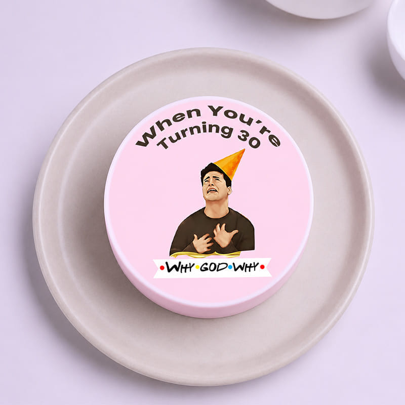 Classic Meme Birthday Bento Cake