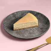 Classic New York Cheesecake Slice